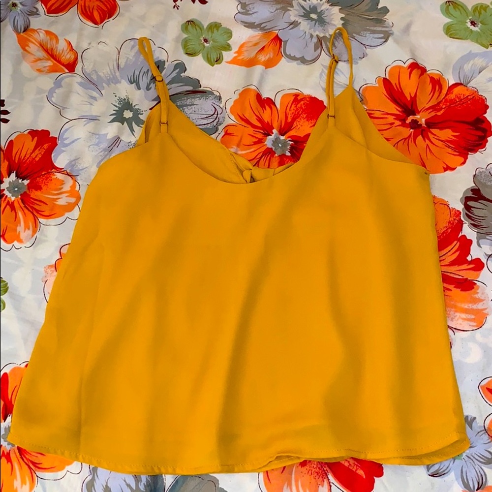 Lush Women Yellow Top with Bow